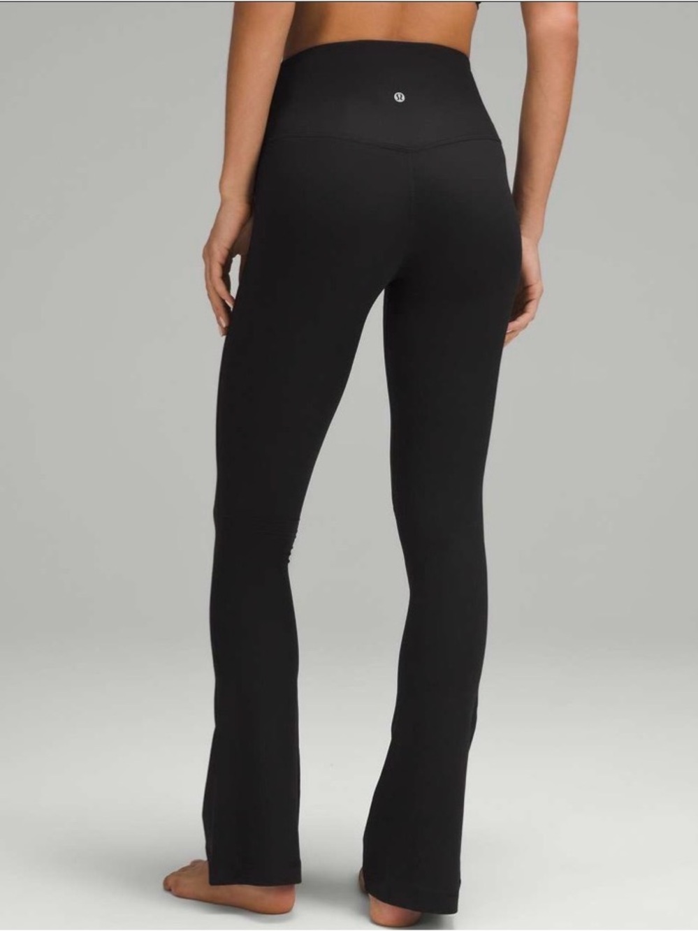 Lululemon Align High-Rise Ribbed Mini-Flared Pant *Regular Black 🖤